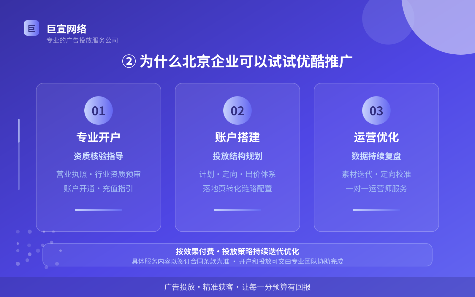 ② 为什么北京企业可以试试优酷推广(服务内容介绍) ② 为什么北京企业可以试试优酷推广(服务内容介绍)