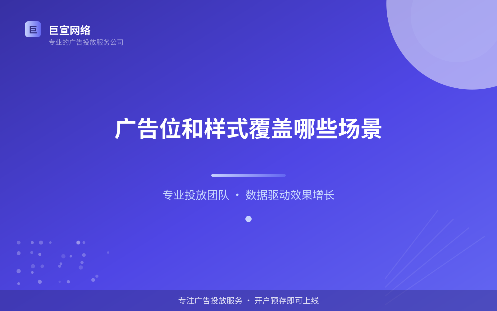 广告位和样式覆盖哪些场景(服务内容介绍) 广告位和样式覆盖哪些场景(服务内容介绍)